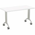 Special-T Table, Flip/Nest, 24inWx48inLx30inH, White SCTLINK2448MSWH